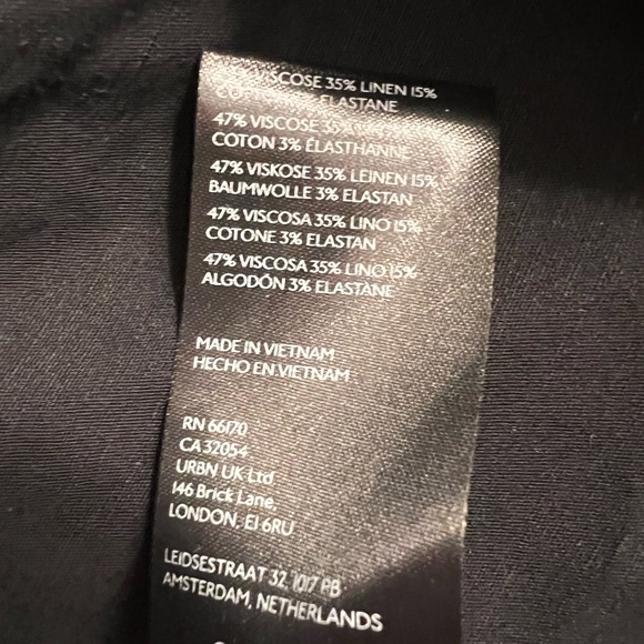 Anthropologie The Ariana Square-Neck Asymmetrical Ruffle-Hem Dress - Picture 15 of 15